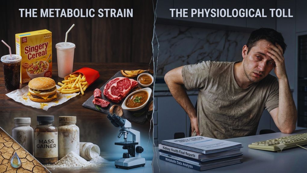 Metabolic stressors affecting kidney health and dehydrated individual
