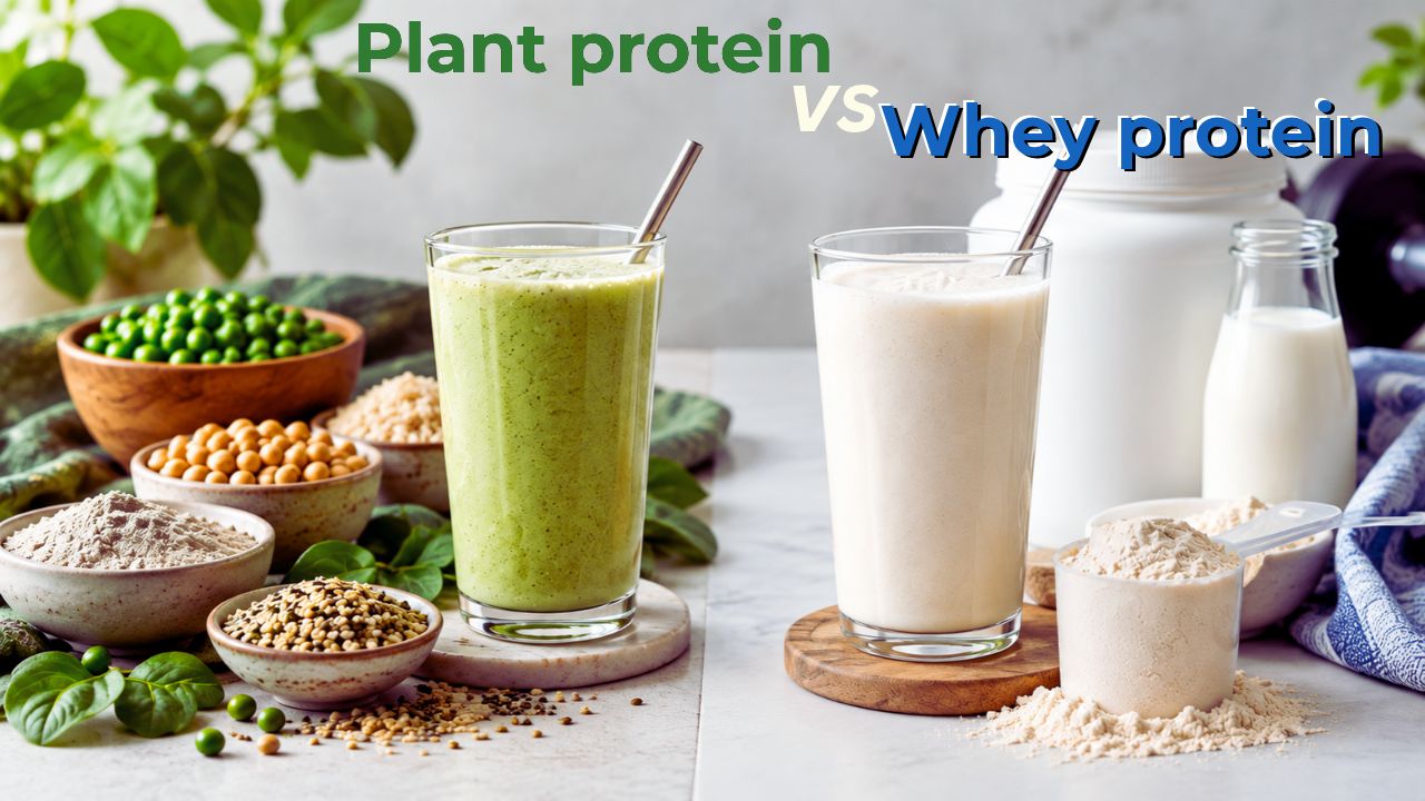 Vegan protein vs whey protein comparison